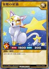 Golden-Eyes Star Cat