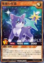 Purple-Eyes Star Cat